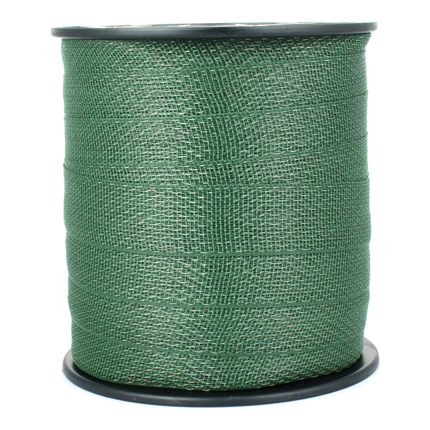 Premium-Weidezaunband 20 mm × 200 m in Grün – 6 Stahlleiter