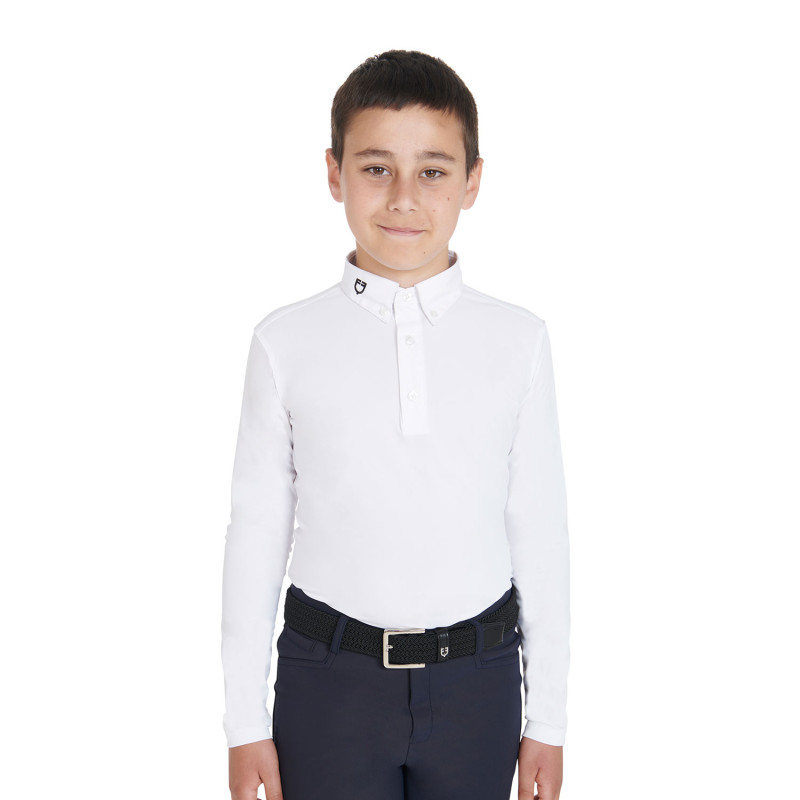 Slim-Fit-Poloshirt für Jungen