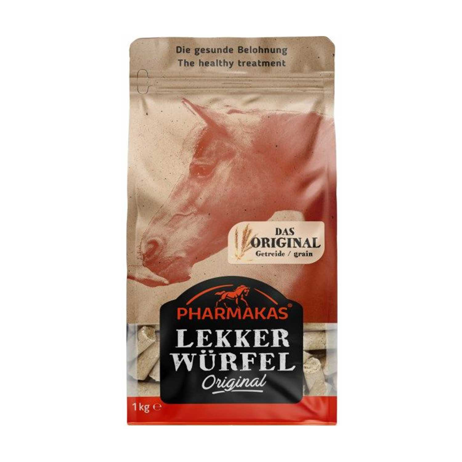Klassische Pferdeleckerlis mit Getreide