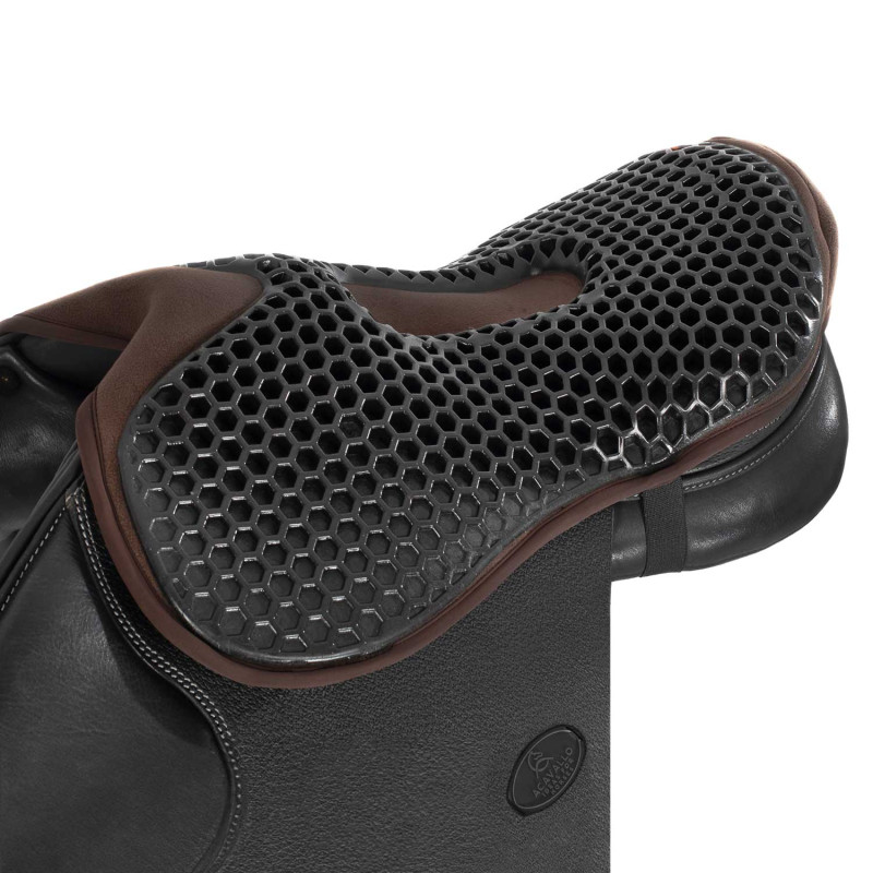 Ortho-Pubis Sitzschoner mit Hexagonalgel für Springsättel