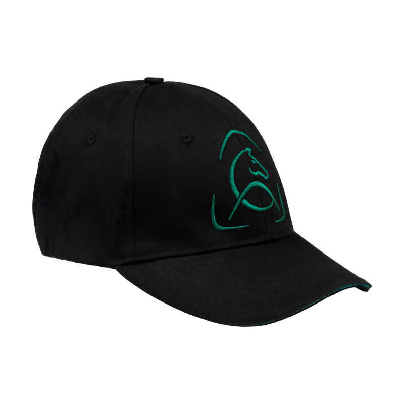 Baseballkappe aus Baumwolle mit gesticktem Logo