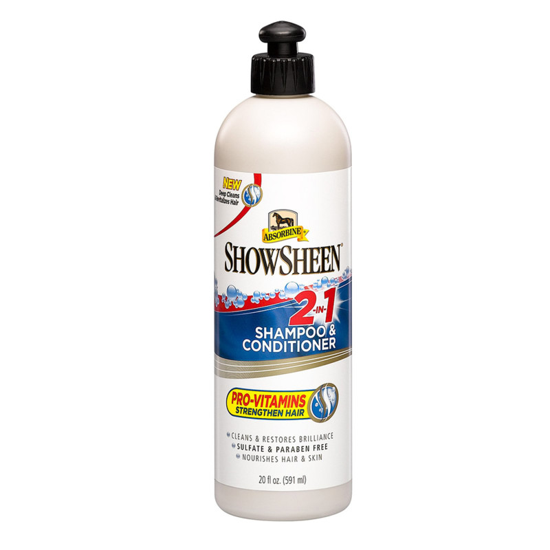 2-in-1 Shampoo & Conditioner für empfindliche Pferdehaut