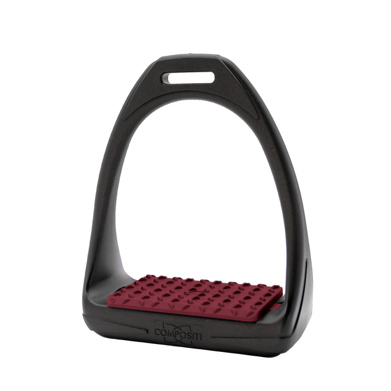 Steigbügel aus Polymer mit rutschfester Trittfläche