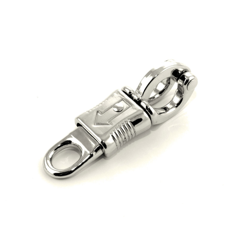 Antipanik-Karabiner mit fester Kammer