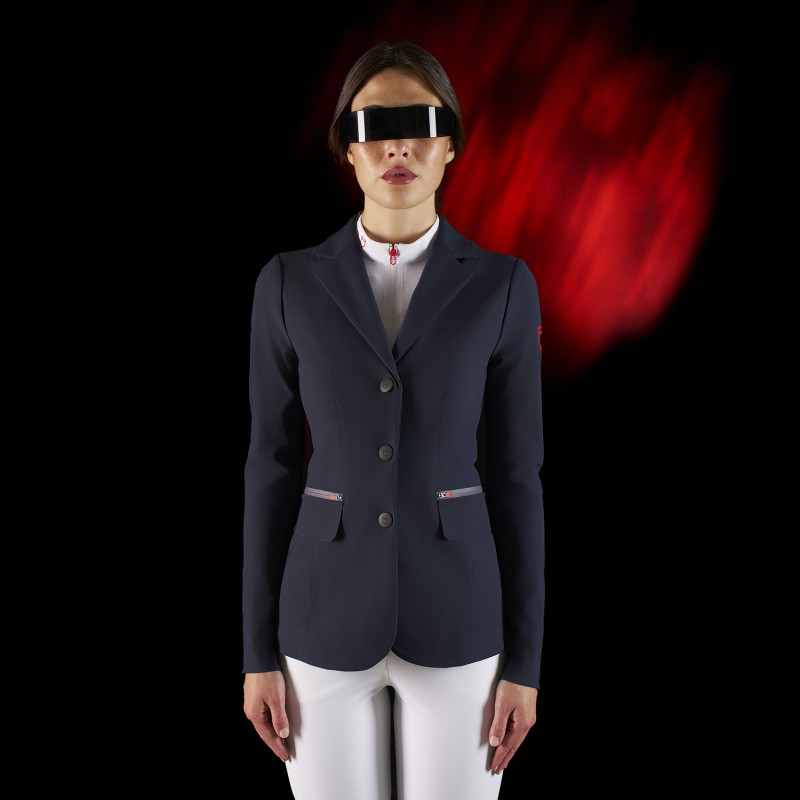 Damen-Wettkampfjacke aus elastischem Funktionsstoff